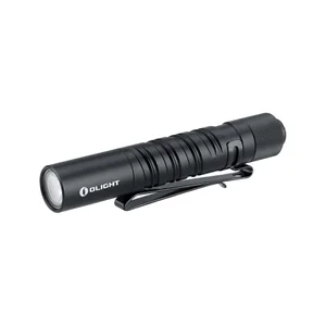 Lampe torche noire Olight avec clip, 180 lumens, portée 60m, autonomie 16h