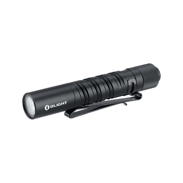 Lampe torche noire Olight avec clip, 180 lumens, portée 60m, autonomie 16h