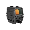 Viseur point rouge Olight Osight R noir avec lentille orange réfléchissante pour pistolet et tir sportif.