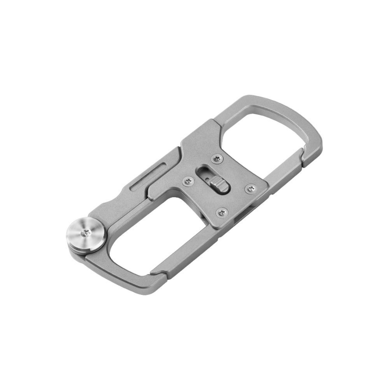 Porte-clés en titane TK-02 - Mousqueton EDC léger