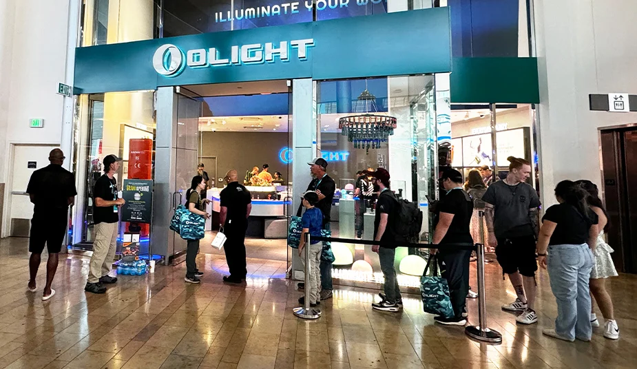 Ouverture Officielle du Premier Olight Experience Store