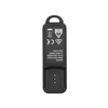 Olight Javelot Turbo 2 interrupteur à distance sans fil noir, vue arrière avec points de connexion magnétiques pour une utilisation avec lampe de poche
