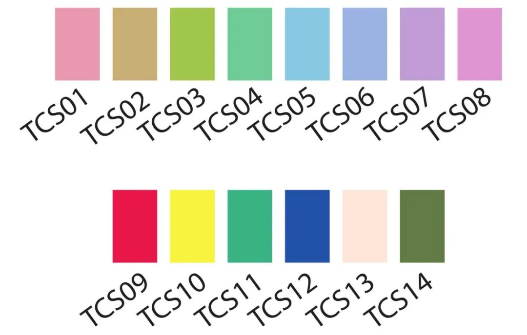 15 couleurs de test R1 à R15