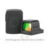 Viseur point rouge d'Olight avec indicateur de batterie et réticule interchangeable 2 MOA et cercle 32 MOA