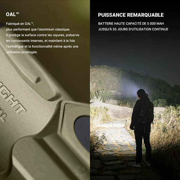 Lampe tactique Olight Warrior 3 S - Lampes tactiques et sécurité (13298459